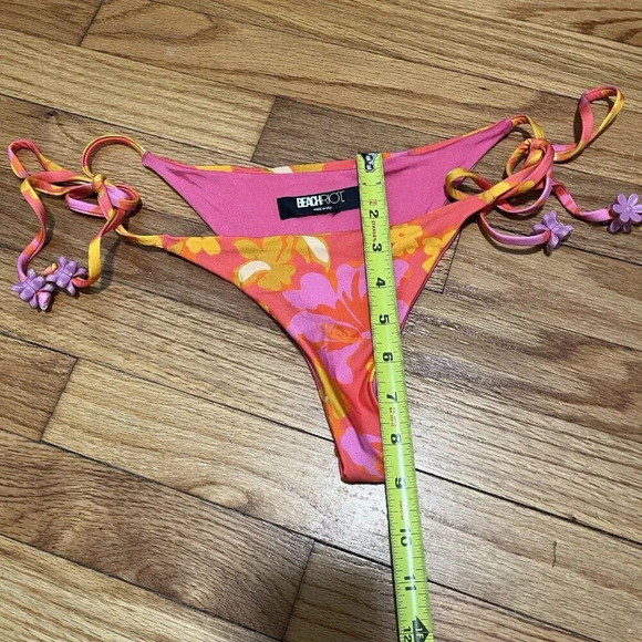 Beach Riot Raquel Hula Hibiscus Floral Bikini - Picture 4 of 10
